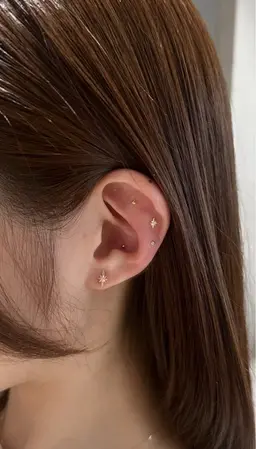 【限定メニュー】耳ツボジュエリー＋カラー＋髪質改善トリートメント