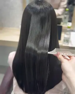 本日限定！！💞カット×やわらか縮毛矯正✧︎*。／1番人気♡4stepトリートメント ホームケア付き