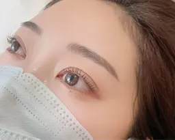 🩵美眉スタリング(wax仕上げ)＋コスメパーマ