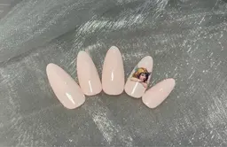 ‪🧡‬‪ワンカラー＋シールアート‪🧡‬‪オフなし練習モデル