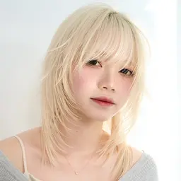 🤍ハイトーン特化🤍ケアブリーチトリプルカラー🫧+レイヤーカット✂️+保湿TR✨