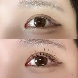 アンドヘルシー120本(エクステ×パーマ)+アイシャンプー付き🫧オフ込み(⚠︎バインドロックのオフ代は別途かかります)