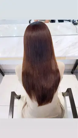 【💫美髪フルコース💫】ナチュラルストレート➕透明感カラー➕2step超音波トリートメント➕似合わせカット💫