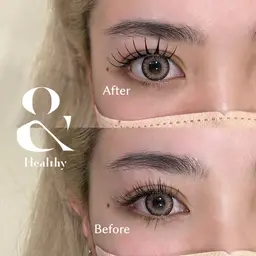 ★次世代パリエク🪐まつ毛エクステ×まつ毛パーマ🪐&healthy（アンドヘルシー）フラットラッシュ100本※補足必須