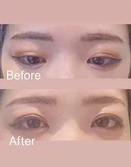 ハリウッドブロウリフト➕メイク仕上げ