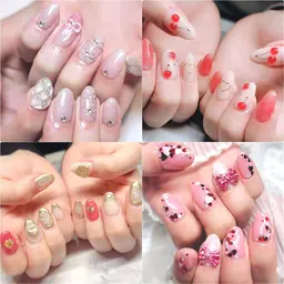 【オフなし】持ち込みOK(1時間半)シンプル2本アート&パーツ