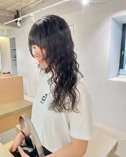 【期間限定特別メニュー】カット＋パーマ《ウルフパーマ/ボブパーマにしたい女子😳‼️》フレンチボブパーマ