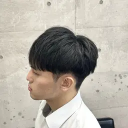 メンズ限定　カット＋縮毛矯正