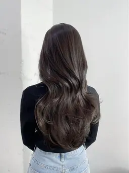 ✨️人気𝐍𝐨.𝟏✨️カット➕ケアカラー➕ハホニコ3stepトリートメント