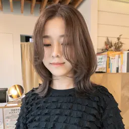 🤍透明感抜群🤍カット＋ブリーチ＋カラー