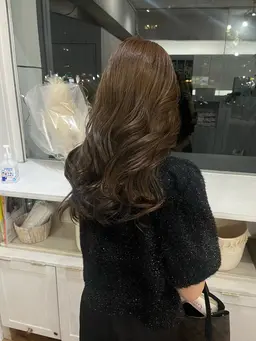 カラー+トリートメント+シャンプーブロー