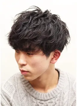 【カット＋ナチュラルパーマ】