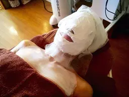 ★ [当店人気No1★石膏パックで小顔キープ]小顔コルギ+石膏パック 60分 ¥6600