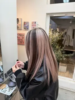 ケアブリーチ1回+デザインカラー