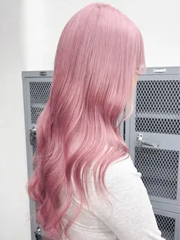 🍑🍑平日限定🍑🍑うる艶ブリーチカラー＋トリートメント