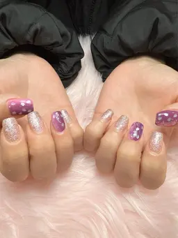 ワンカラー・ラメ＆4本盛り放題コース💠