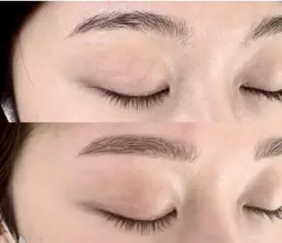 【撮影モデル】アイブロウスタイリング×まつ毛パーマ