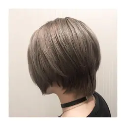 【ブリーチなしでも透明感カラー+超音波トリートメント】