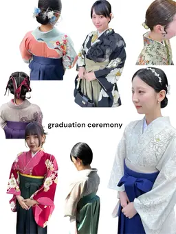 卒業式袴+ヘアセット