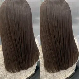 《ブリーチ無しダブルカラー》『ダメージ少なく透明感◎赤味無し◎オススメ』ブリーチ無しダブルカラー➕5step TOKIO