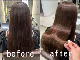 180分【ブリーチ・縮毛矯正】お悩みが多いそんな方に選べるメニュークーポン
