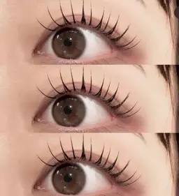 【パリジェンヌラッシュリフト上下】¥12000→¥7500　土日祝日/平日16時以降＋￥550