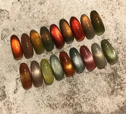 奥行きマグネットネイル💅セレクトカラー18色からお選び頂けます♡ オフなし¥8800🍉自他店オフあり+¥1000