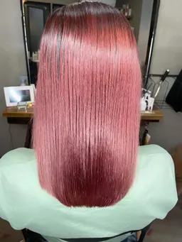 小顔カット & 外国人風パーマ