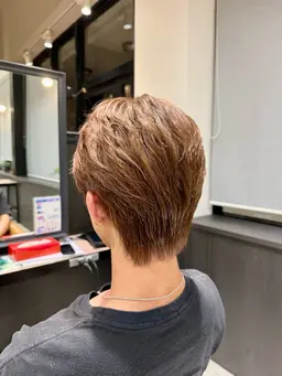 メンズカット+カラー (ワンカラーのみ)