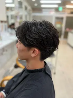 【メンズ限定】パーマ＋カット💇+パーマ長持ち炭酸トリートメント🫧
