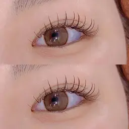 2回目の方限定👀✨🎀フラットラッシュ120本つけ放題🎀他店オフ込 🫧束感コーティング付き🪄