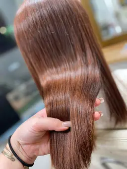 ✨似合わせ艶カラー+トリートメント付✨リタッチカラーmenu.🦋💗ミディアム▷▶¥4700 ロング▷▶¥5500