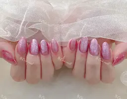 【オフ無し】マグネットワンカラー🧲/フラッシュネイル¥2980