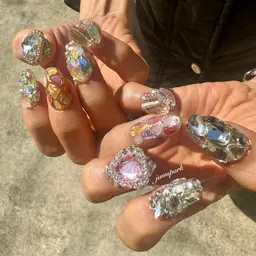 ド派手ネイル🤡マシンケア込み✨［オフなし］オーダーチップ¥3000🈹