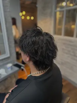 メンズカット✖️パーマスタイル（🦋クチコミ投稿していただける方限定💙）