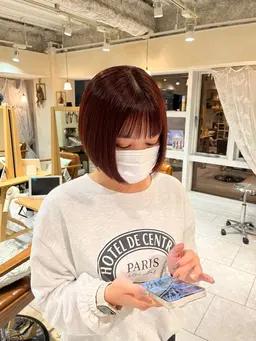 レディースカット+シャンプー