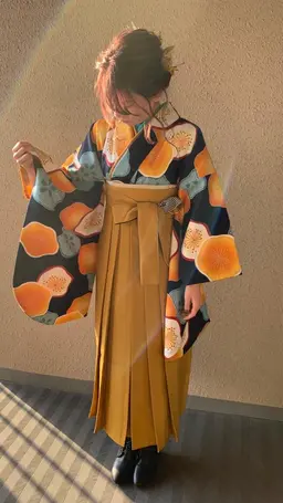 【卒業式セットメニュー】袴の着付け・ヘアセット