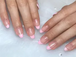 【4/9 9時限定】オフ無料🍒フレンチネイル【メッセージにてオフの有無をお知らせください🌟】