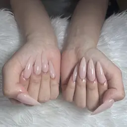 【オフなし】ジェルチップ長さ出し10本ワンカラー