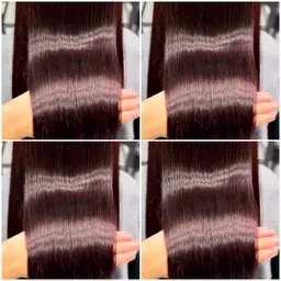 イルミナカラー(ダメージ減)➕トリートメント➕超音波アイロン【暖色/寒色/艶髪/超音波アイロン/ロング料金なし/秋葉原】