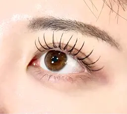 下がりまつげ解消🫧まつげパーマ《上》ラッシュリフト✖︎マツエク80本🍓【オフ•コーティング込み❤︎】