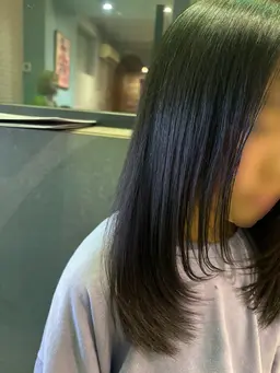 ✂︎胸あたりロングカット｜毛先5cm以内カット🧴シャンプーブロー込