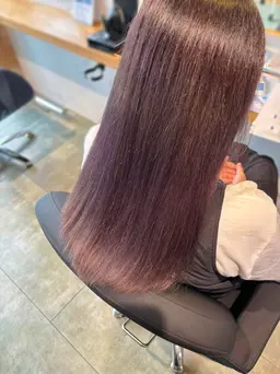 ツヤ・透明感♪似合わせカット+イルミナカラー+ベーストリートメント