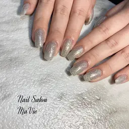 [オフあり]ワンカラー、ラメグラデーション、クリア