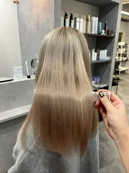 Wカラー＋2step treatment🧴🫧