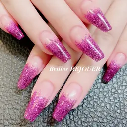 スカルプクリア＋ラメグラデーション