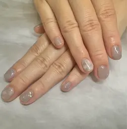 【パラジェル使用】オフ込1本アート（マーブル）🧸