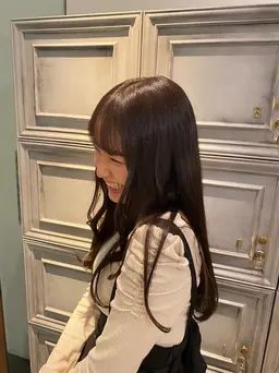 🌿透明感抜群シングルカラー🌿（追加メニューでダブルカラー💞選べる髪質改善トリートメント🌈韓国風暖色カラーも🙆）