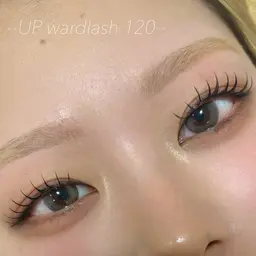 【自まつ毛を痛ませないパリエク風マツエク❣️】💎アップワード✖️フラットラッシュ100本💎