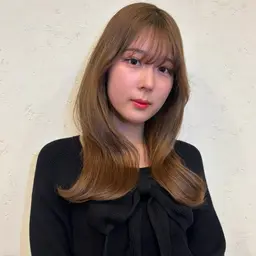 💗人気No.2カット×艶カラー×保護トリートメント【ミニモ限定・お得コース】